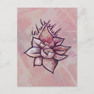 Carte Postale Fleur de lotus Fleur de lotus Fleurs de lotus