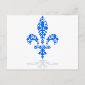 Carte Postale Fleur de lys