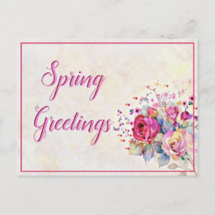 Carte Postale Fleur de printemps