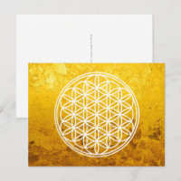 FLEUR DE VIE - Symbole de géométrie sacrée contour