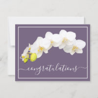 Fleur d'orchidée violet Arrière - plans Félicitati