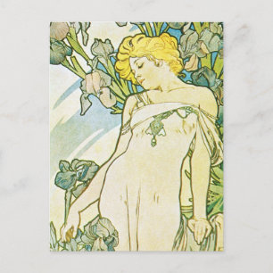 Carte Postale Fleur Iris
