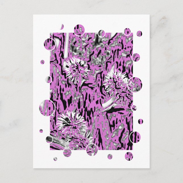 CARTE POSTALE FLEUR SAUVAGE (Devant)