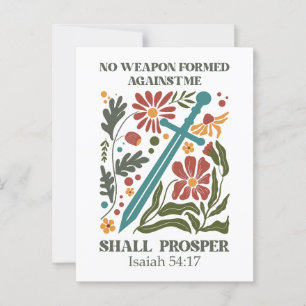 Carte Postale Fleur sauvage de la Bible