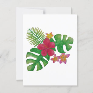 Carte Postale Fleur tropicale