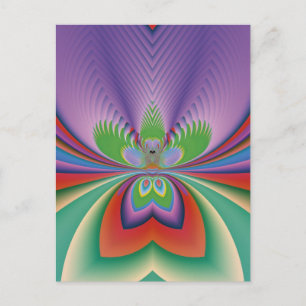 Carte Postale Fleur violette