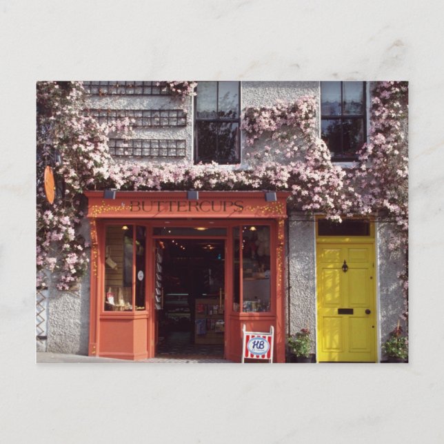 Carte Postale Fleurs brunes de boulangerie couvertes de fleurs (Devant)
