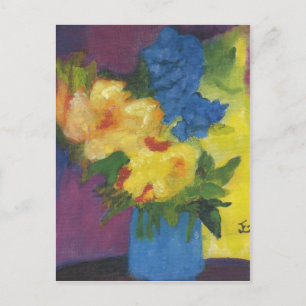 Carte Postale Fleurs d'amour