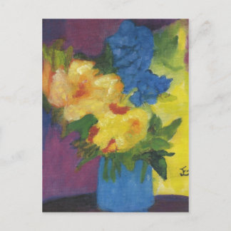 Carte Postale Fleurs d'amour