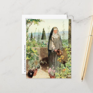 Carte Postale Fleurs d'arrosage St Clare d'Assisi (M 065)