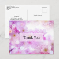 Fleurs de cerisier rose Photo Merci