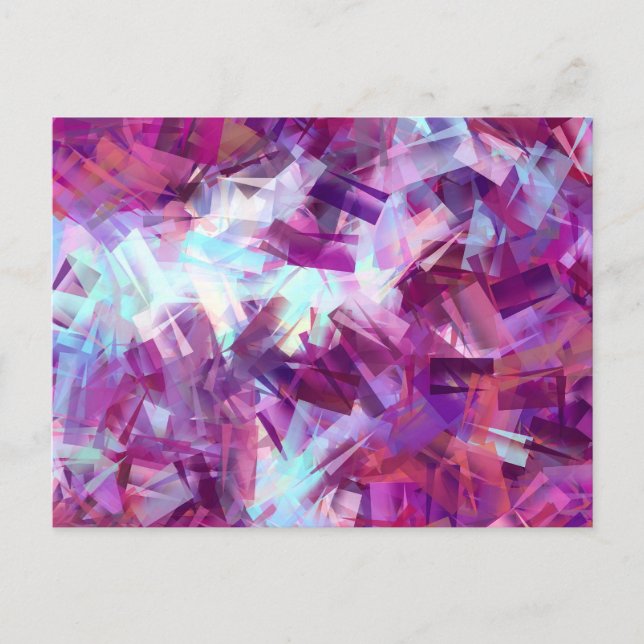 CARTE POSTALE FLEURS DE LAVENDER (Devant)