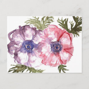 Carte Postale Fleurs d'eau