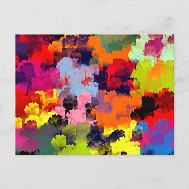 CARTE POSTALE FLEURS D'ÉTÉ (Devant)