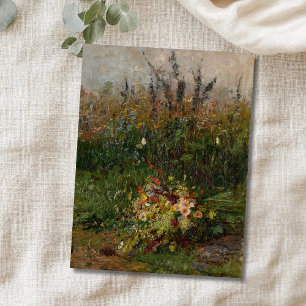 Carte Postale Fleurs estivales du terrain