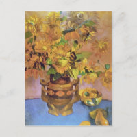 Fleurs jaunes de Tahiti, fleurs Paul Gauguin