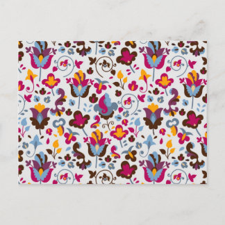 Carte Postale Fleurs magiques