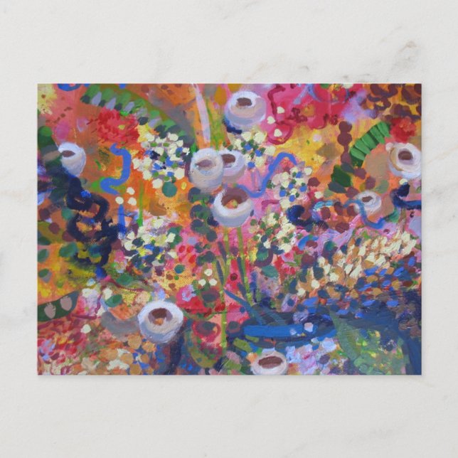 Carte Postale Fleurs sauvages australiennes (Devant)