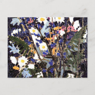 Carte Postale Fleurs sauvages canadiens par Tom Thomson