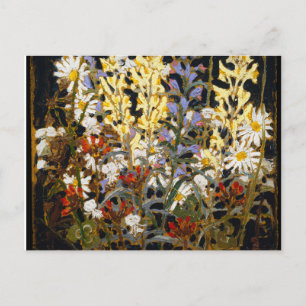 Carte Postale Fleurs sauvages canadiens vintages par Tom Thomson