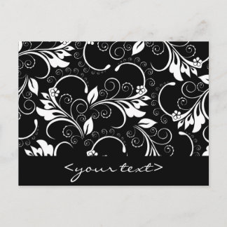 Carte Postale Fleurs vintages