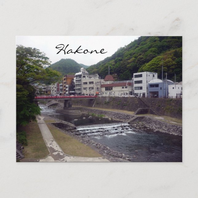 Carte Postale fleuve hakone (Devant)