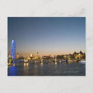 Carte Postale Fleuve Tamise