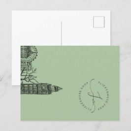 Carte Postale Flickermuse London Color Tone Sketch