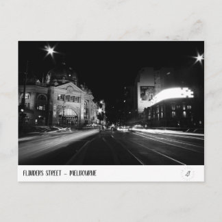 Carte Postale Flinders St - Melbourne