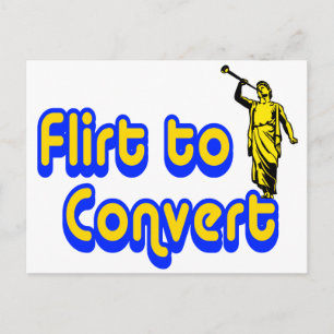 Carte Postale Flirt à convertir