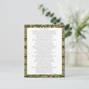 Carte Postale Floraison celtique