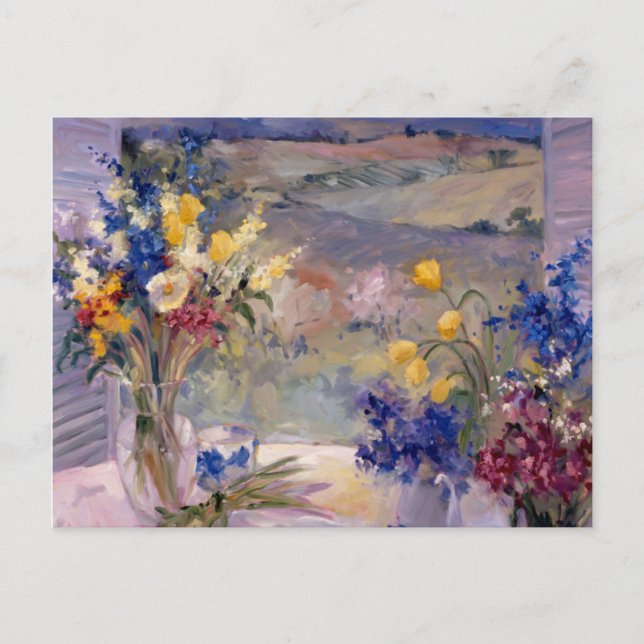 Carte Postale Floral toscan (Devant)