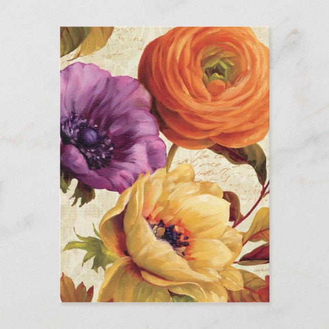 Carte Postale Flore en pleine floraison (Devant)