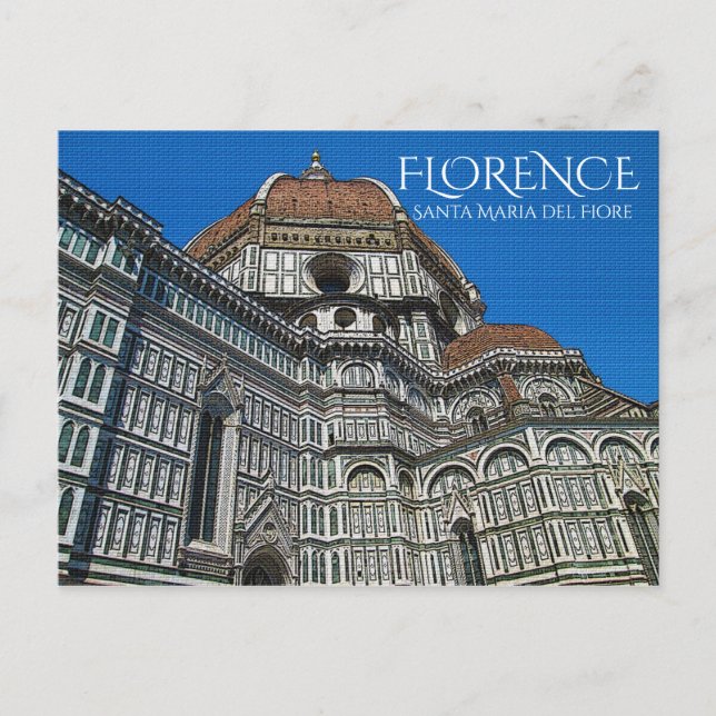Carte Postale Florence (Devant)