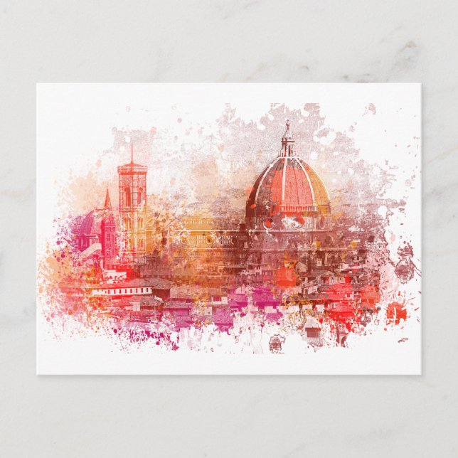 Carte Postale Florence (Devant)