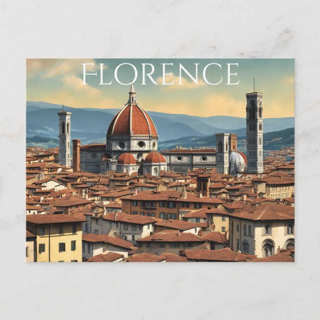 Carte Postale Florence (6) (Devant)