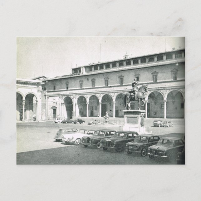 Carte Postale Florence, Florence, S.Annuziata (Devant)