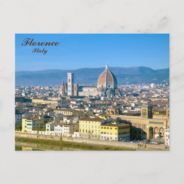 Carte Postale Florence, Italie (Devant)