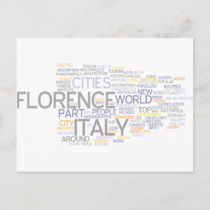 Carte Postale Florence Italie