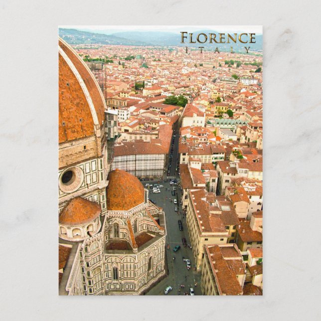 Carte Postale Florence, Italie - Il Duomo di Firenze (Devant)