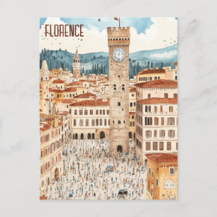 Carte Postale Florence Italie Voyages