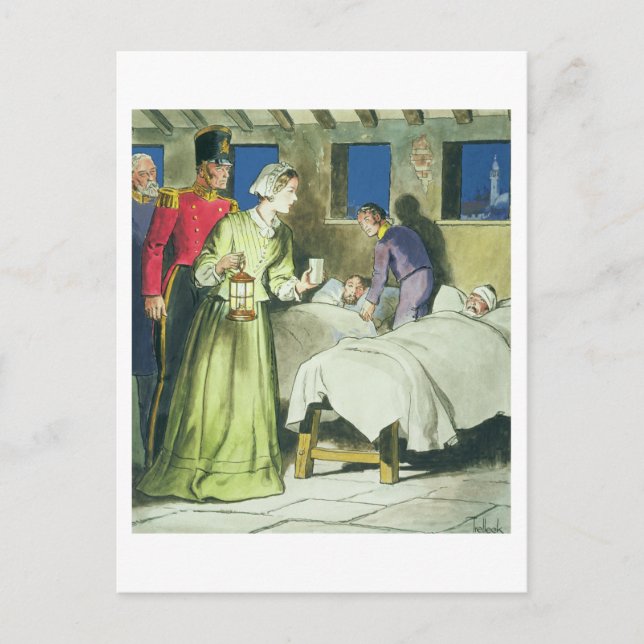 Carte Postale Florence Nightingale (1820-1910) de "Peeps into (Devant)