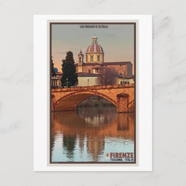 Carte Postale Florence - San Frediano à Cestello (Devant)