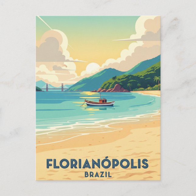 Carte Postale Florianópolis Brésil (Devant)