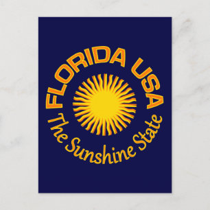 Carte postale Florida USA - personnaliser
