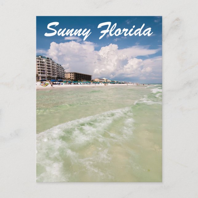 Carte Postale Floride ensoleillée (Devant)
