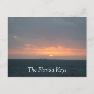 Carte Postale Floride Keys Sunrise