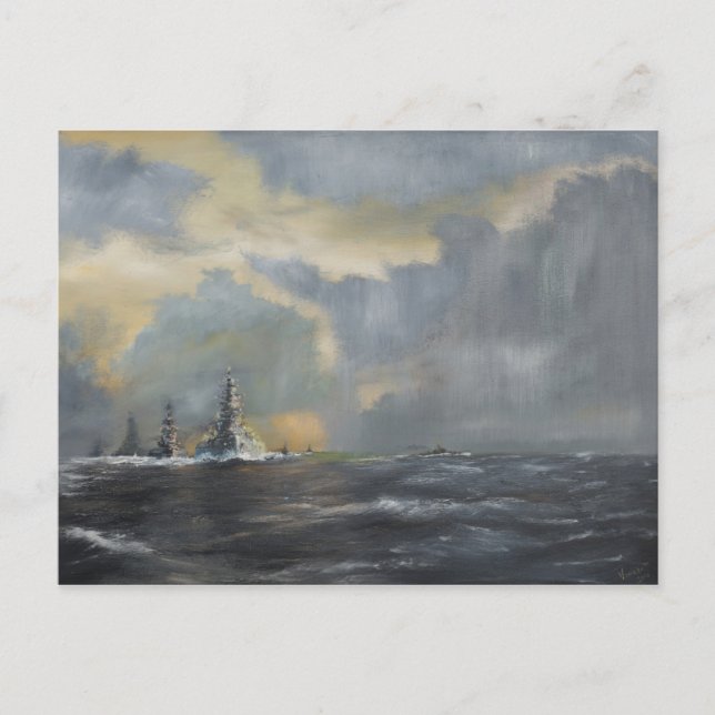 Carte Postale flotte japonaise dans le Pacifique 1942 2013 (Devant)