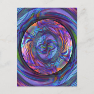 Carte Postale Flotter dans un bassin de pensée