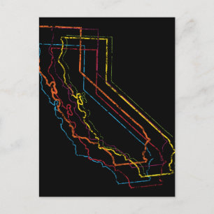 Carte Postale flou de la fierté californienne